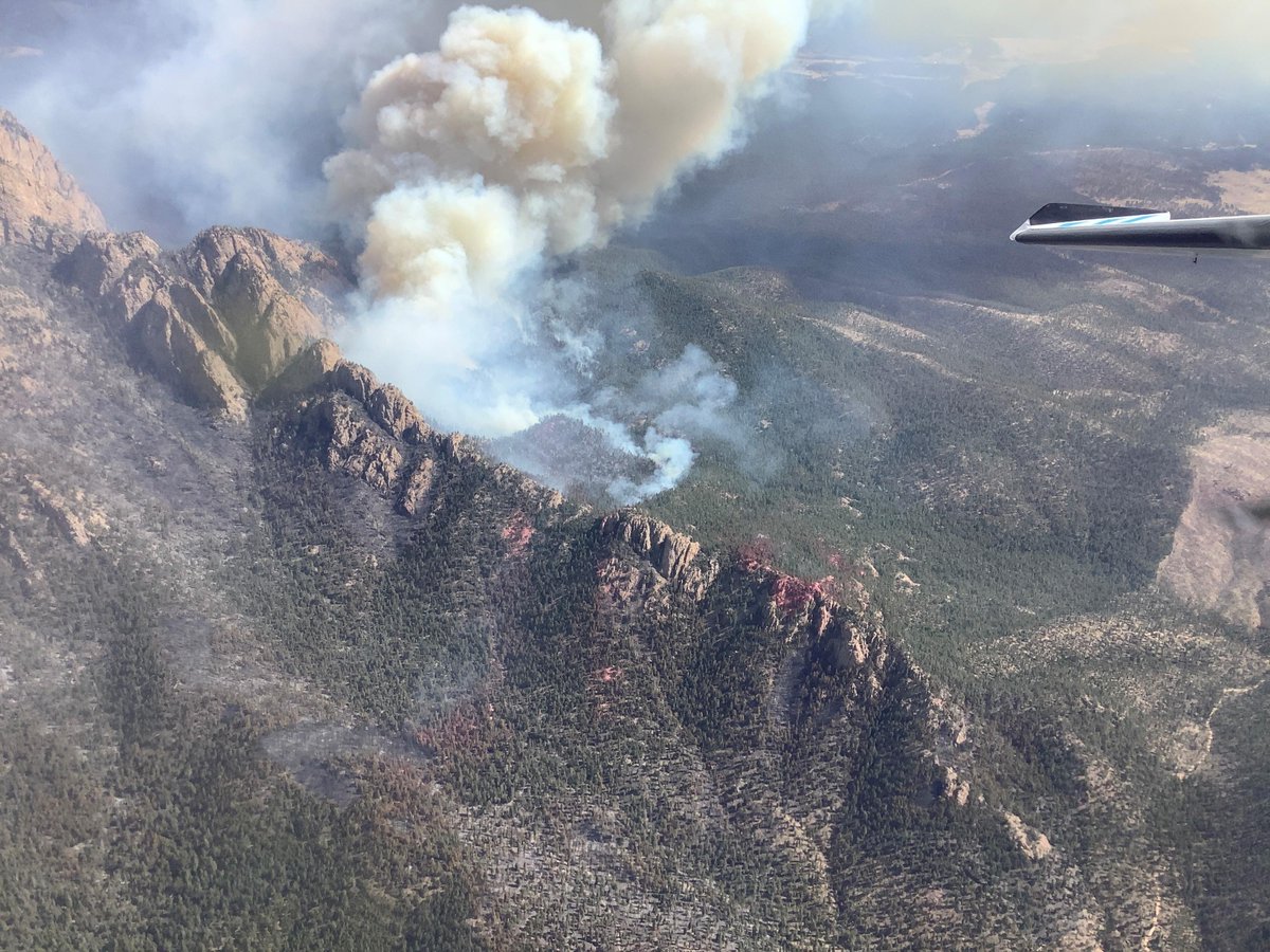 5 new large fires were reported yesterday, 2 in New Mexico, 2 in Texas and 1 in Oklahoma. Nearly 1,600 wildland firefighters are assigned to large fires in the Southwest, Southern and Rocky Mountain areas