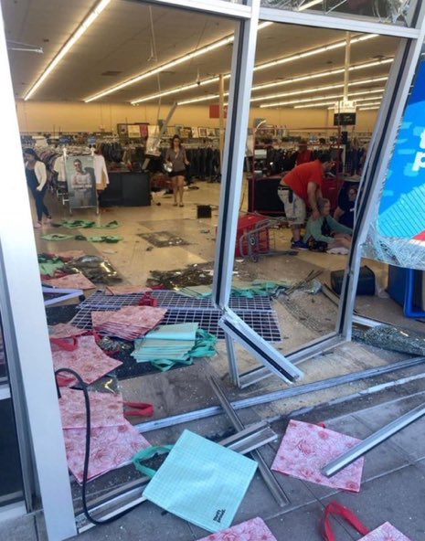 At least 12 people are injured, some seriously, after a vehicle crashed into a Savers thrift store in Las Cruces, New Mexico