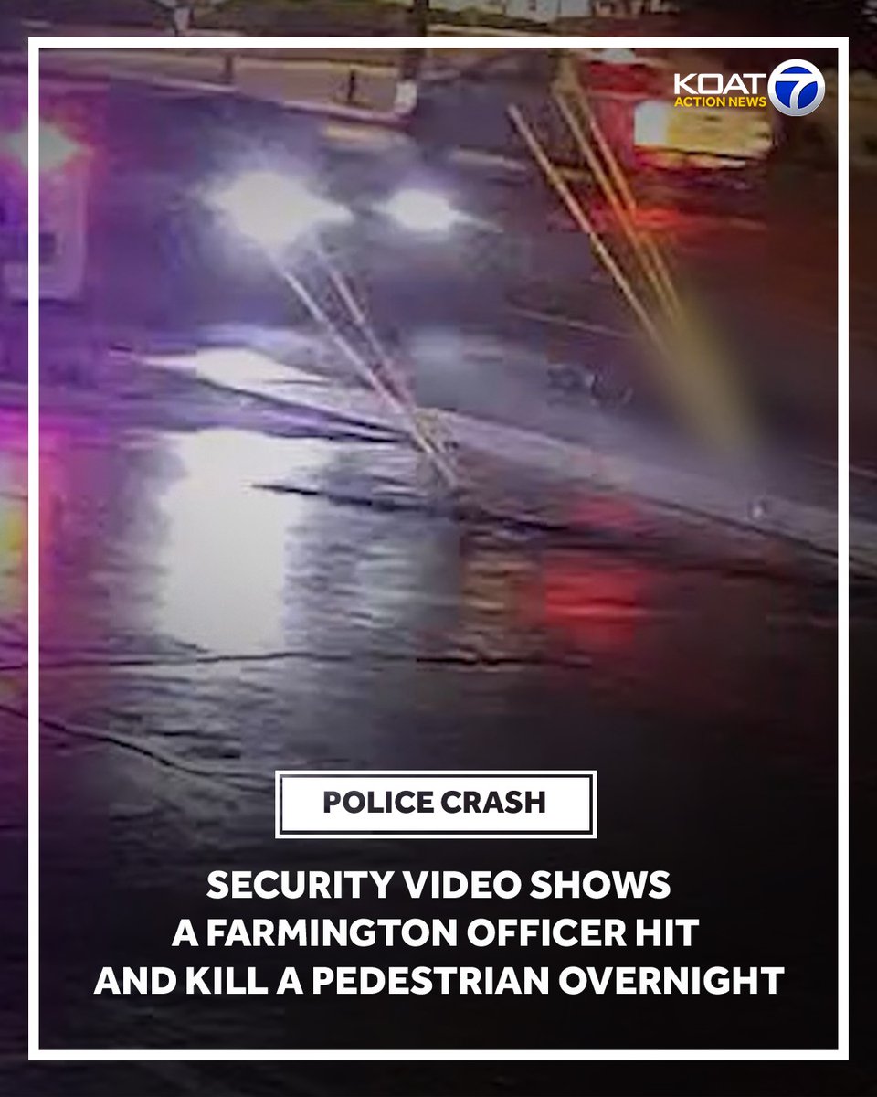 A law enforcement investigation continues after a Farmington police officer killed a pedestrian in a crash.